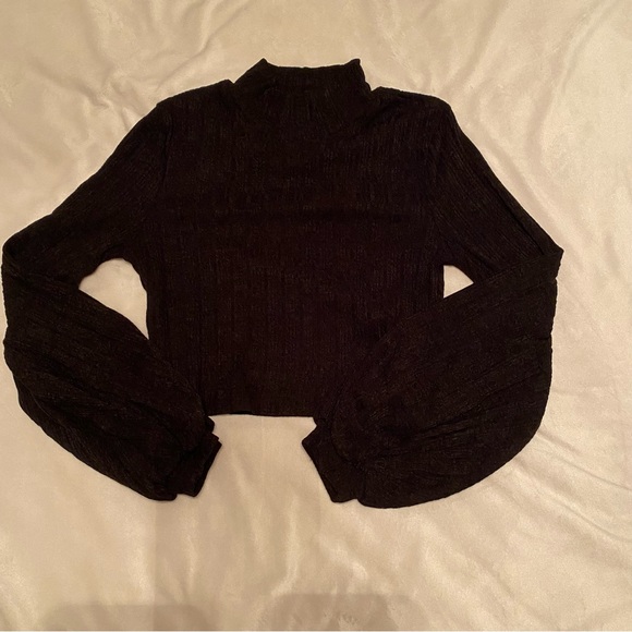 Long sleeve crop top - Picture 4 of 5